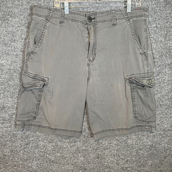 UNIONBAY Other - Unionbay Shorts Mens 38 Gray‎ Cargo Shorts Pockets Comfort Casual Y2K